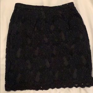 anne klein ll lace skirt